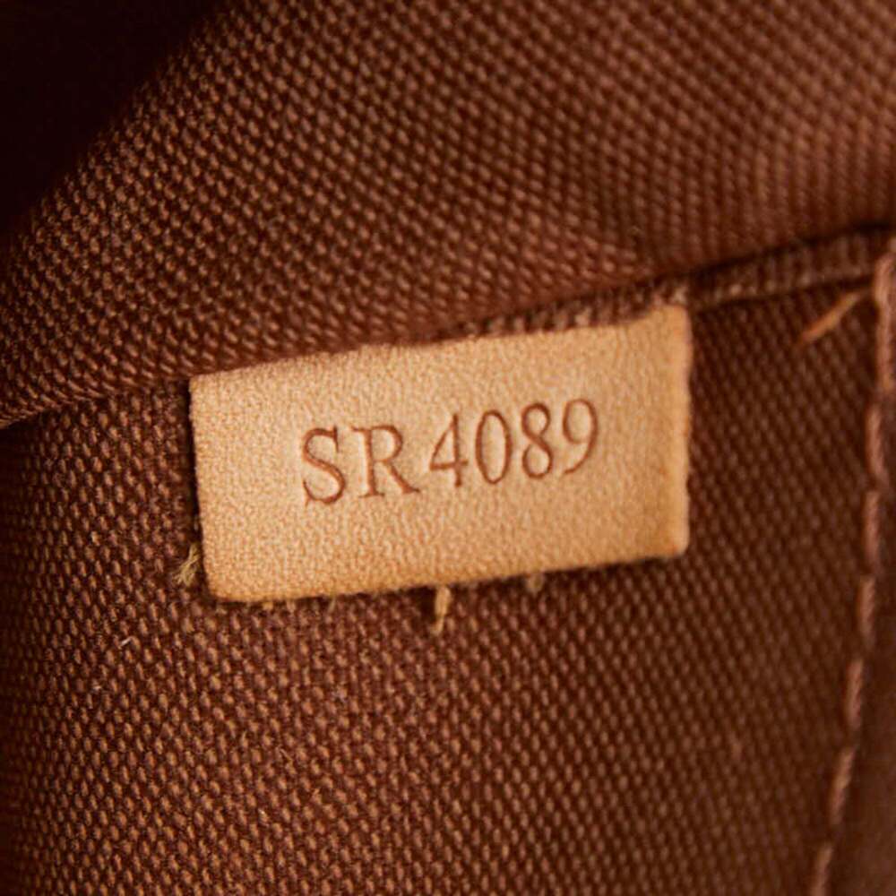 LOUIS VUITTON Authentic Brown Monogram Leather Shoulder Bag - Picture 13 of 15